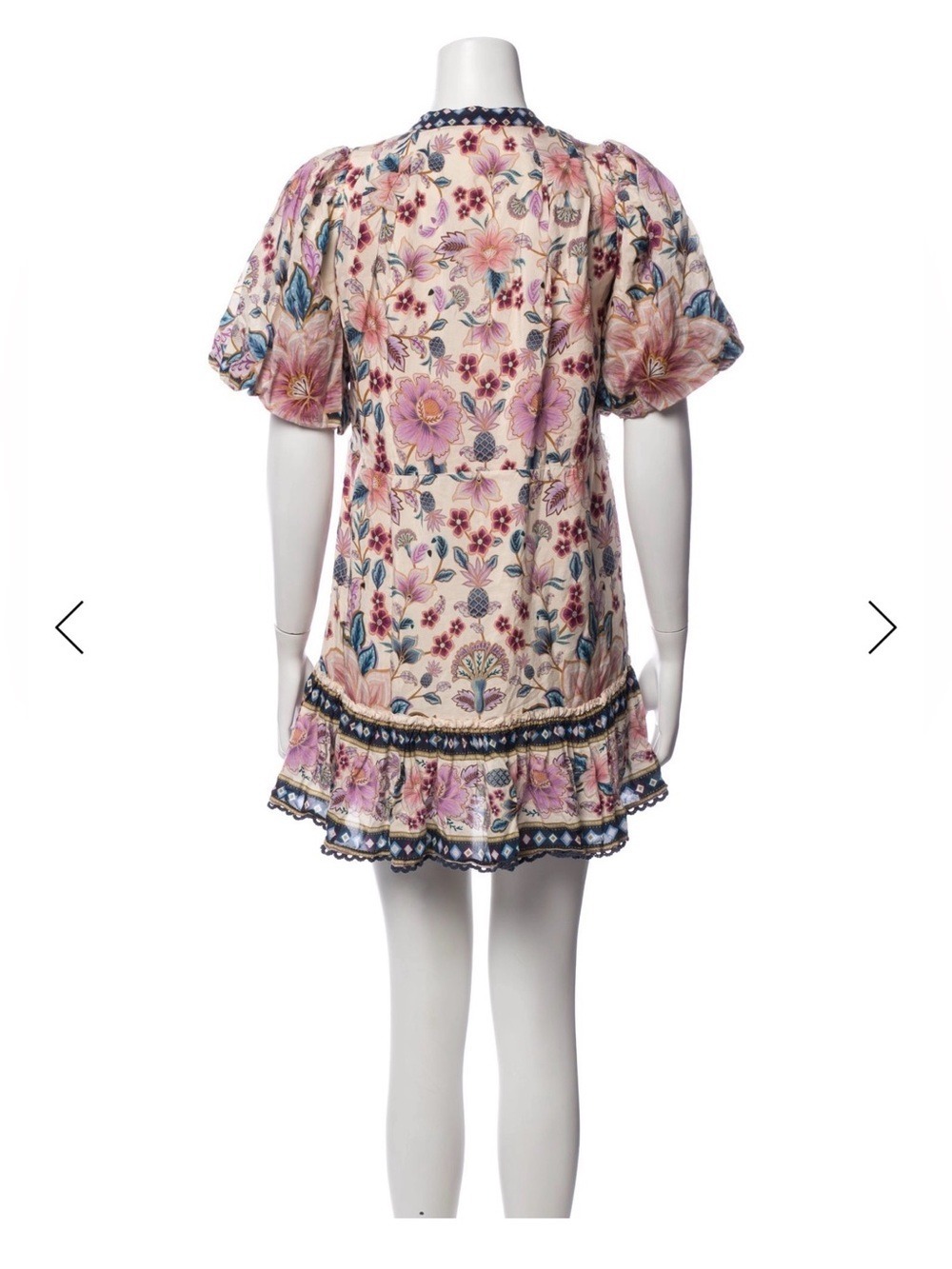 Farm Rio Floral Print Mini Dress - Picture 5 of 6